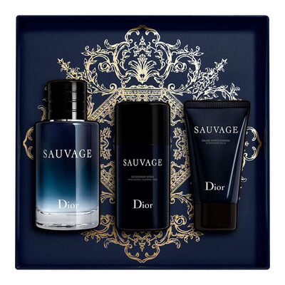 Kit Coffret Dior Sauvage Masculino Eau de Toilette